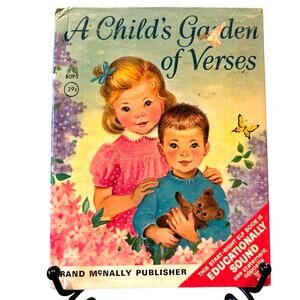 VTG 1962 A Child's Garden of Verses, By Robert Louis Stevenson, Start Right Elf